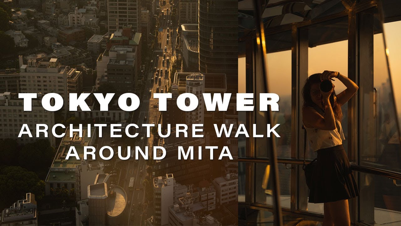 025 | Tokyo | Architecture Walk Around Mita: Tokyo Tower, Shiba Park, Zōjō-ji Temple, Keio