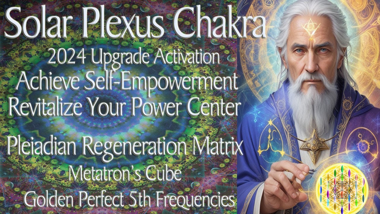 Awaken Your Power: Metatron's Cube Solar Plexus Chakra Activation