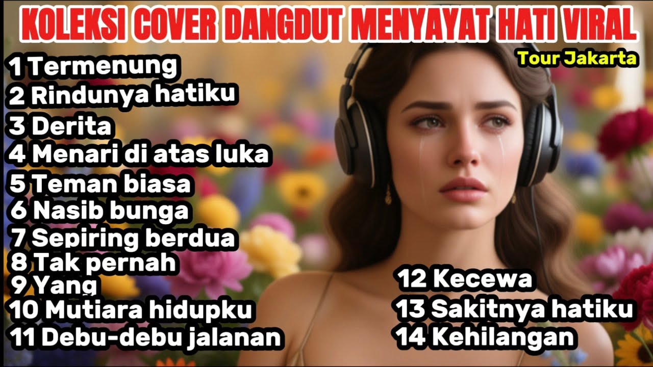 TERMENUNG | Cover (AI) Paling Menyayat Hati Viral tiktok |Rindunya hatiku-Derita-Menari di atas luka