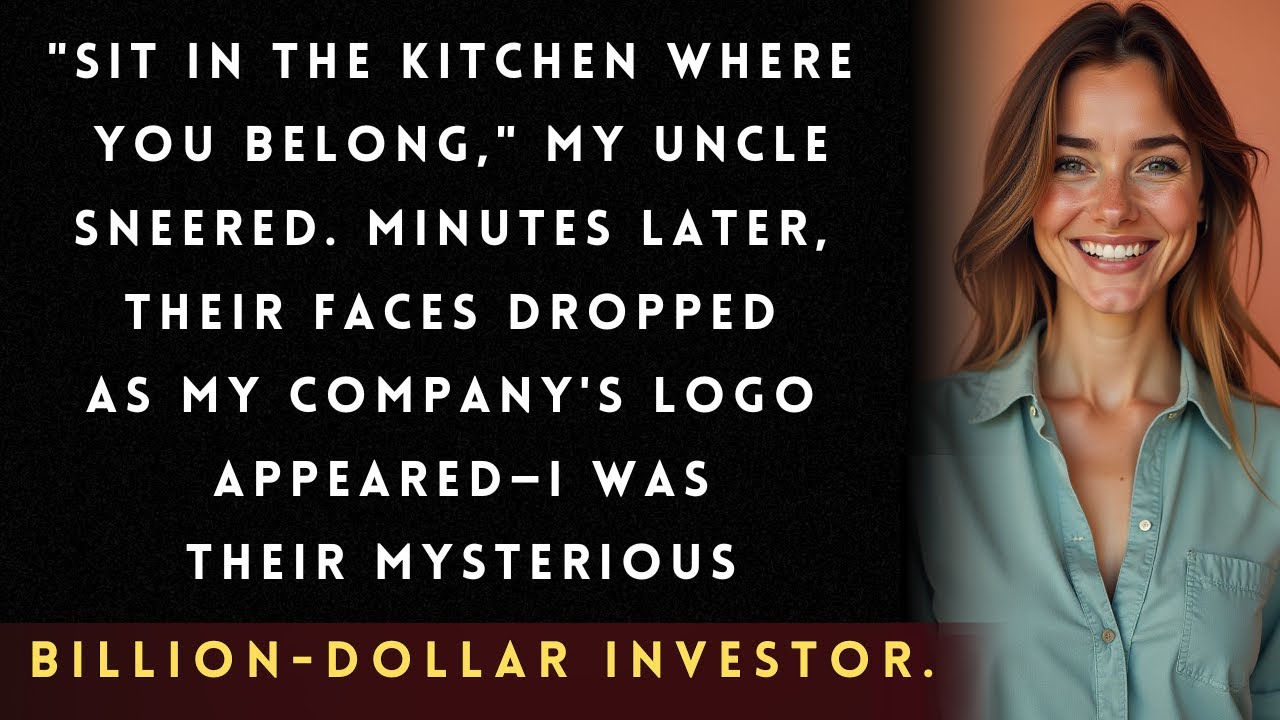At The Family Business Meeting, They Seated Me In The Kitchen—Then My Logo Appeared On The Screen