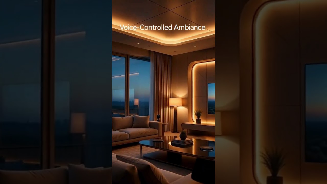Voice Controlled Living Room Ultimate Smart Home Renovation for Relaxation
