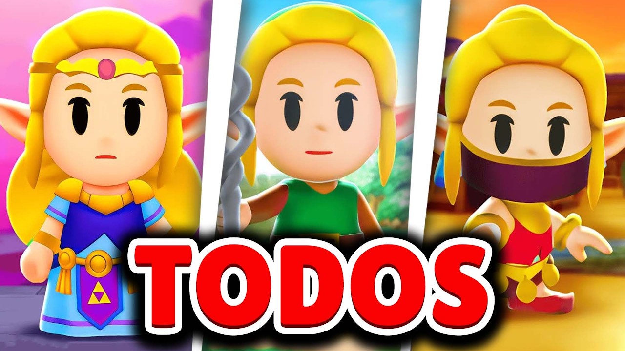 ✨AS&Iacute; CONSEGUIR&Aacute;S TODOS los ATUENDOS en Zelda Echoes of Wisdom
