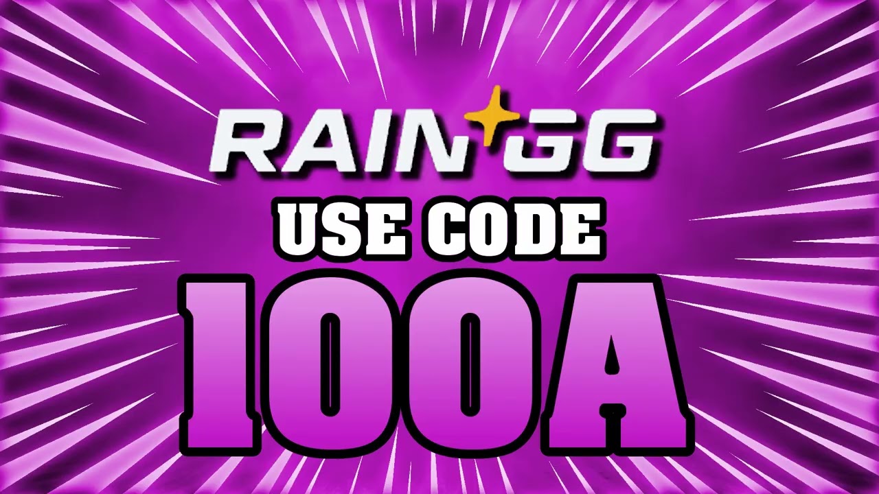 Rain.GG Promo Code - 100A - New Rain GG Free Case Code