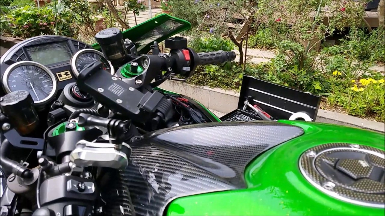 Kasawaki ZX-14R アッパーカウル外しなど
