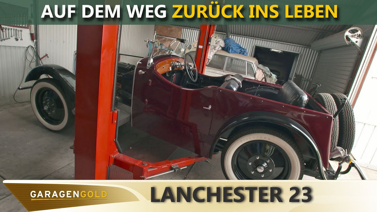 Auf dem Schrauber-Weg zurück ins Leben - Garagengold-Rarität Lanchester 23