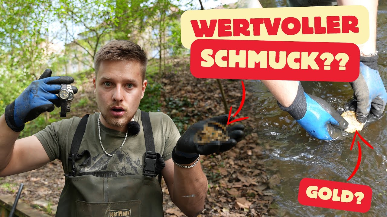 WERTVOLLEN SCHATZ mit RIESEN MÜNZEN gefunden!!🤯😳 WIE KRASS ist dieser FLUSS!😱 / Gebrüder Lange