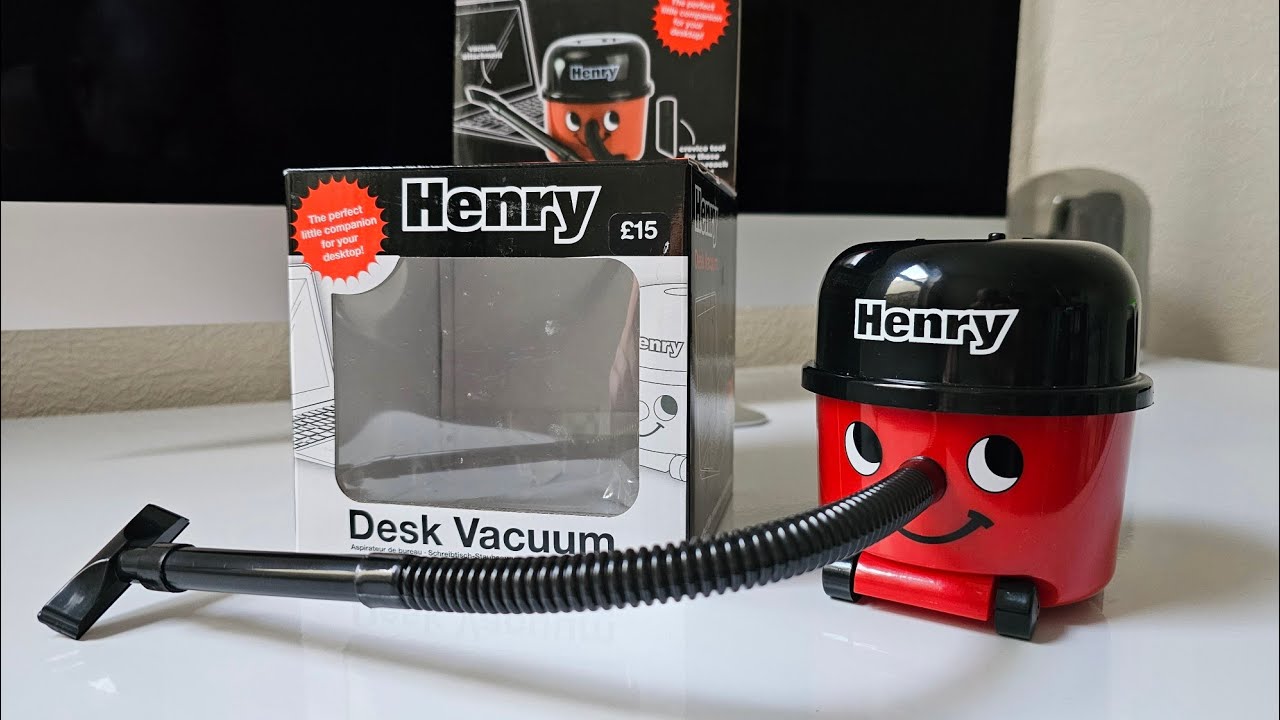 Мини-пылесос Henry Hoover. Распаковка и демонстрация.