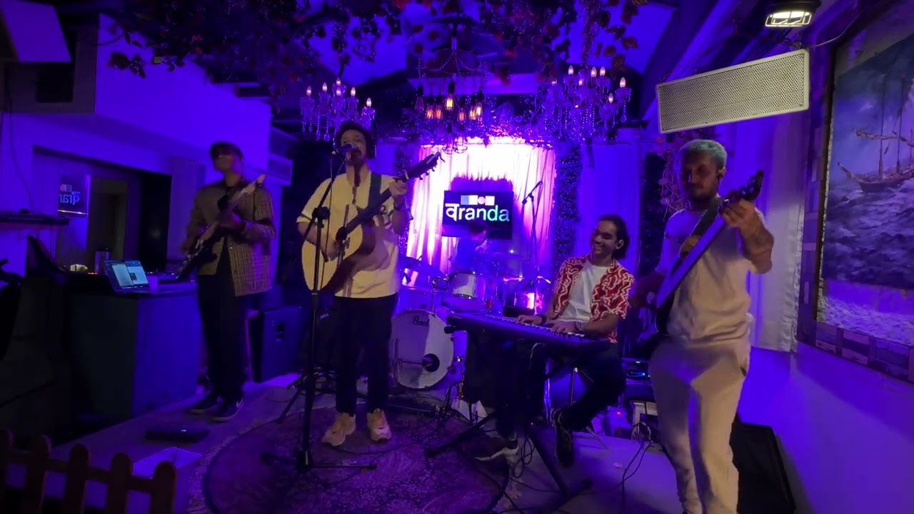 Sanskar Vaidya - Night Without You ( Live at Veranda ) Ft. Sanket | Jeet | Pritish | Rameses