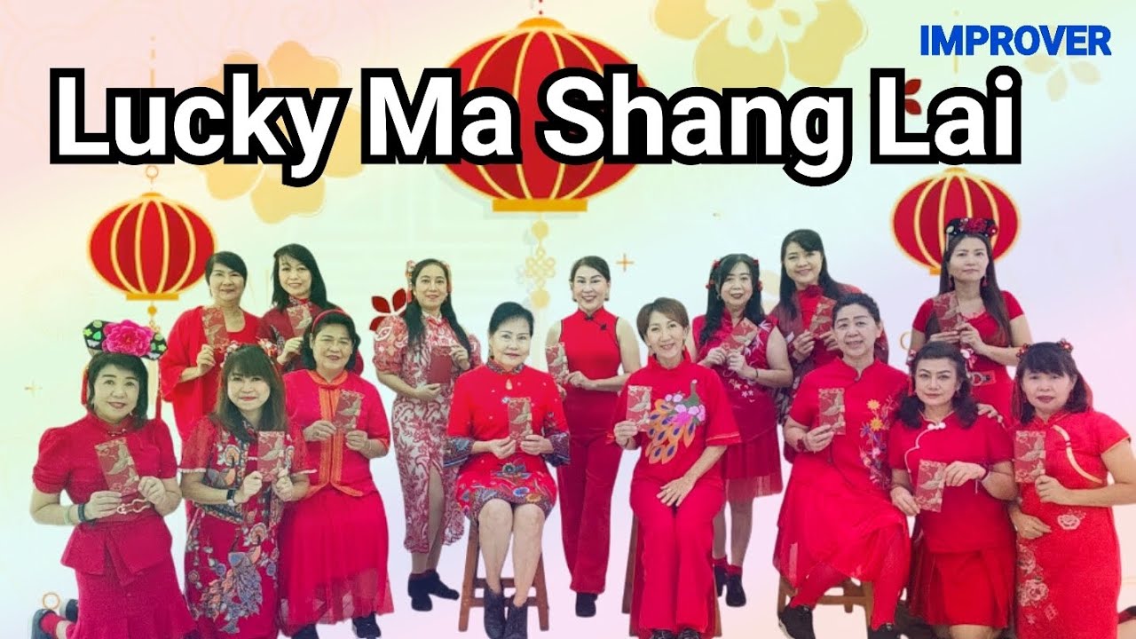 Lucky Ma Shang Lai | Line Dance | Choreo Maria Fransisca (INA) - Feb. 2026 | Phrased Improver 