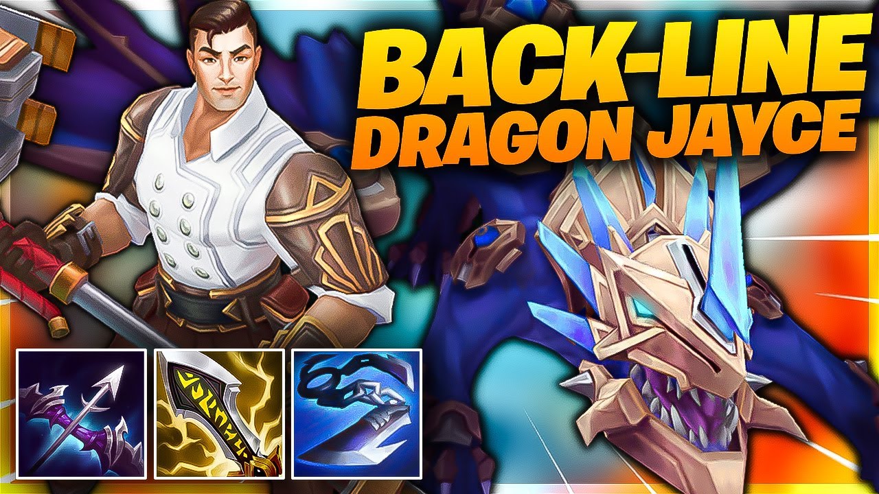 BIS BACKLINE JAYCE WITH MAKESHIFT INNOVATOR DRAGON!! INSANE CRIT DAMAGE | TFT Milk