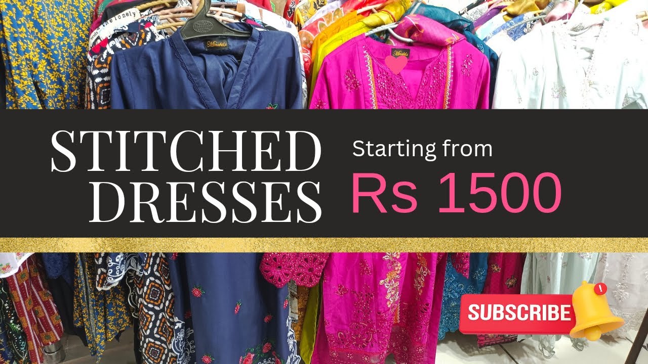 Sobia's Collection | Stitched Branded Dresses | Bin Saeed Original | Saima Mall Gulistan e Johar