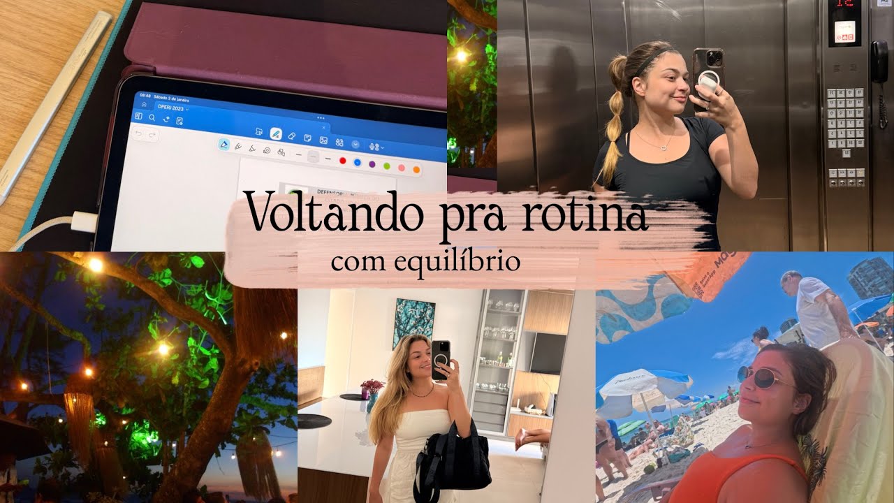 Equilíbrio de jovem concurseira | rotina + lazer