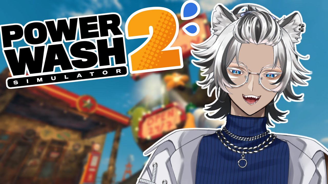 【Powerwash Simulator 2】This guy does NOT stop yapping