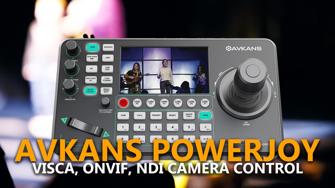 Контроллер PTZ Avkans Power Joy | Распаковка, настройка и тестирование