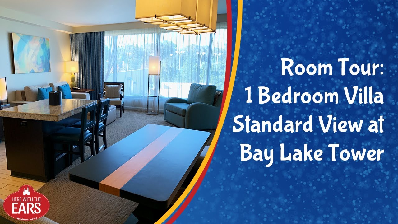Bay Lake Tower - 1 Bedroom Villa Standard View - Room Tour