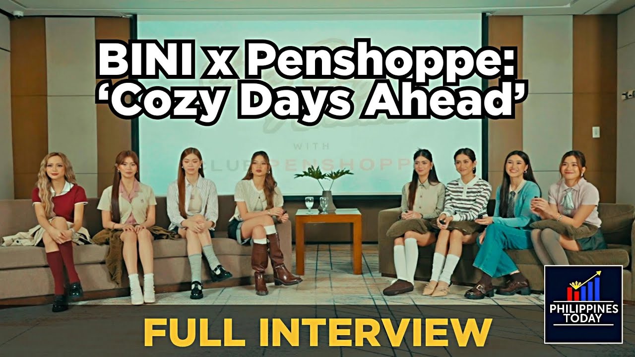 BINI Lights Up Penshoppe’s Cozy Days Ahead Launch
