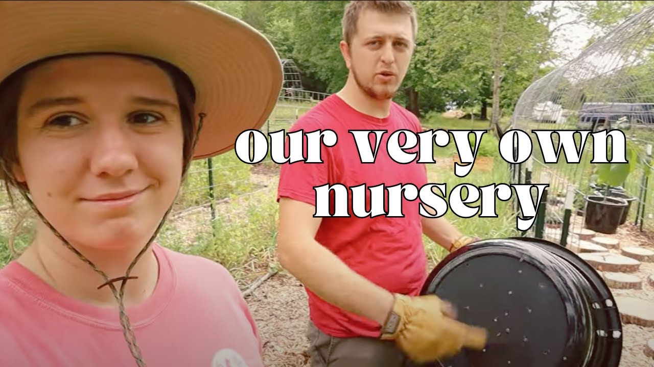 Building a Nursery & Making Grilled Pizza | Calico Cow Acres | Homestead Vlog