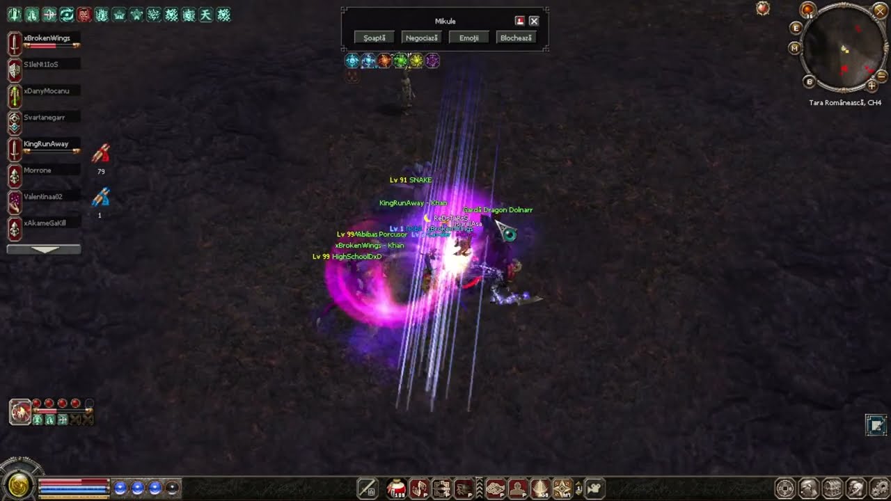 Metin2Ro TR | RunAway vs câinii lui Hazard