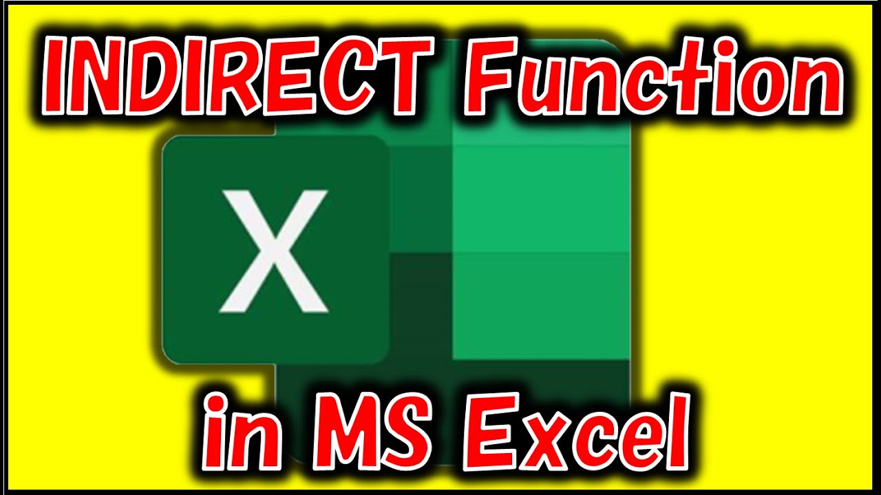 Excel INDIRECT Function Explained | Step by Step Excel INDIRECT Tutorial in Hindi | Excel in Hindi