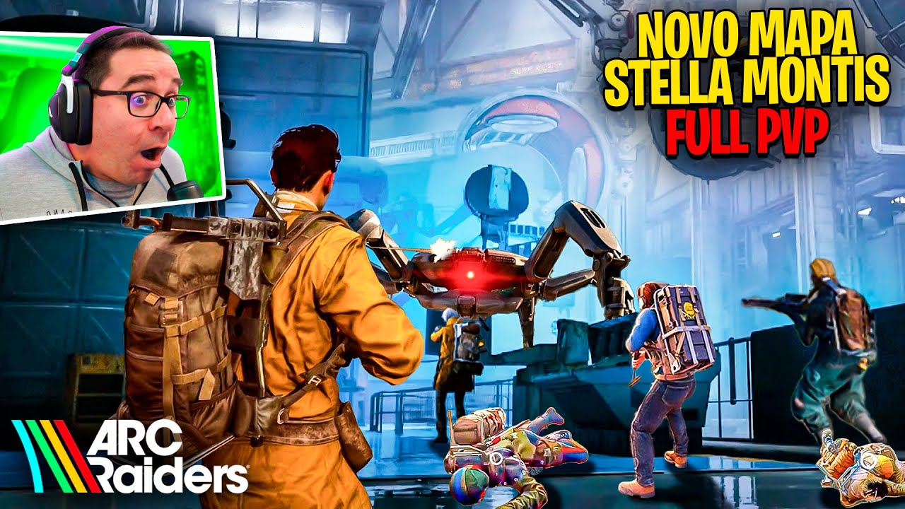NOVO MAPA STELLA MONSTIS É FULL PVP (EP.7) ARC RAIDERS
