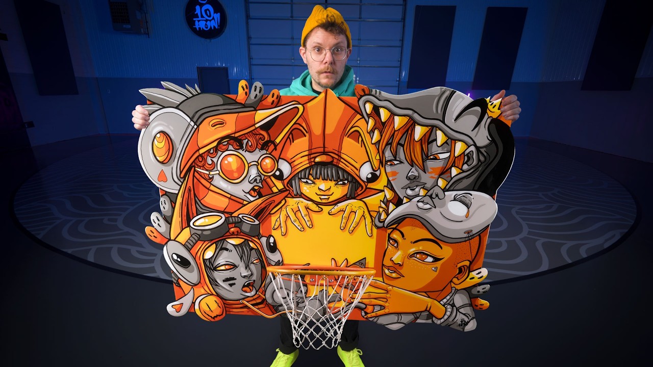 Making a custom backboard.
