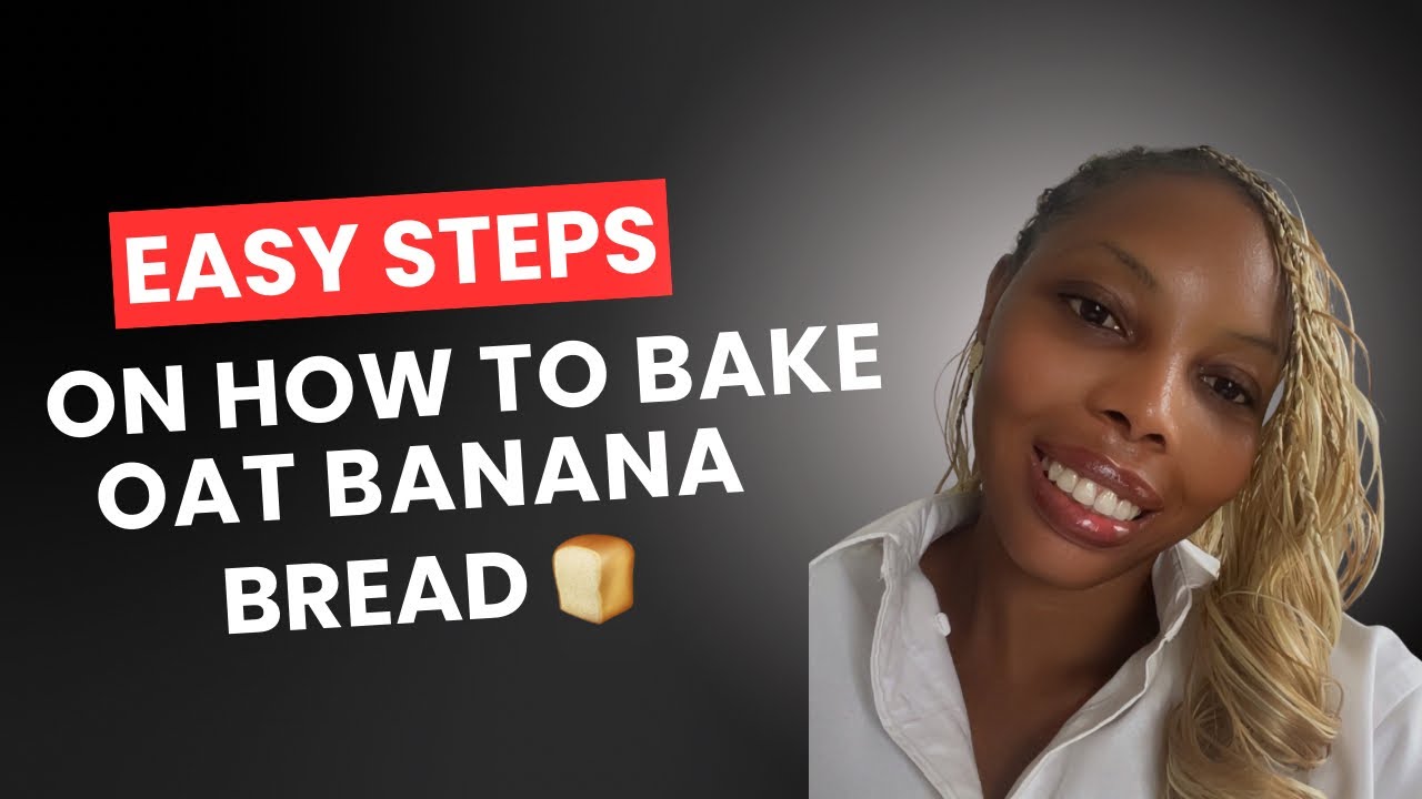 How to prepare oat banana bread as a beginner on a diet 🍌🌾