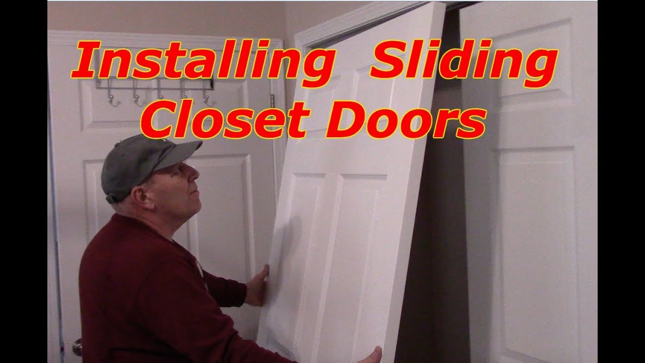 How To Install Bypass Sliding Closet Doors