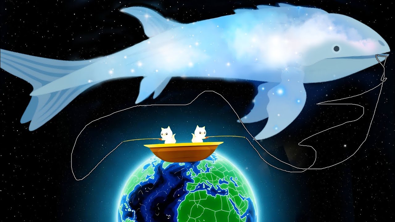 I catch the largest fish in the ocean in cat goes fishing part 8 |rj rock