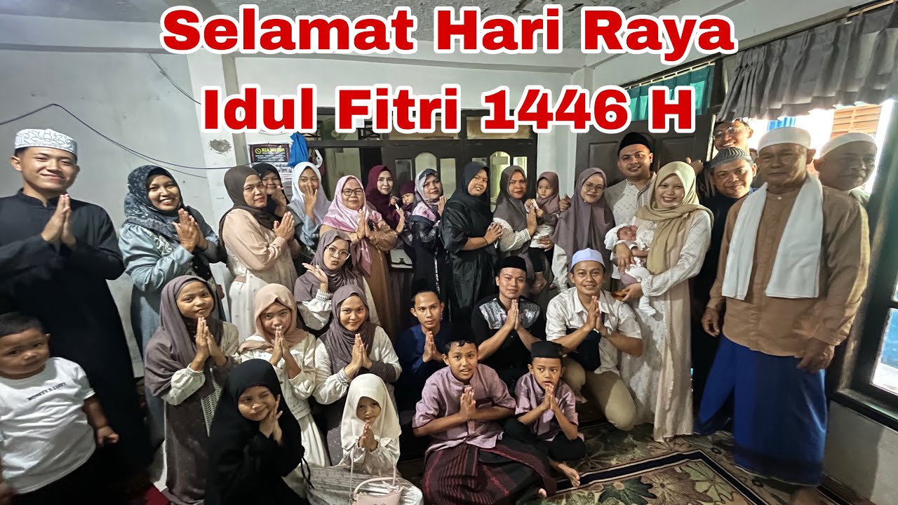 Suasana Idul Fitri 1446 H/2025 M