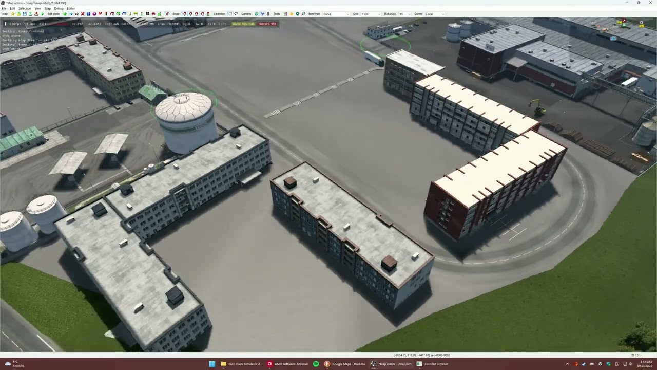 ETS2 Map Editor Timelapse - Niedersachsenmap #175
