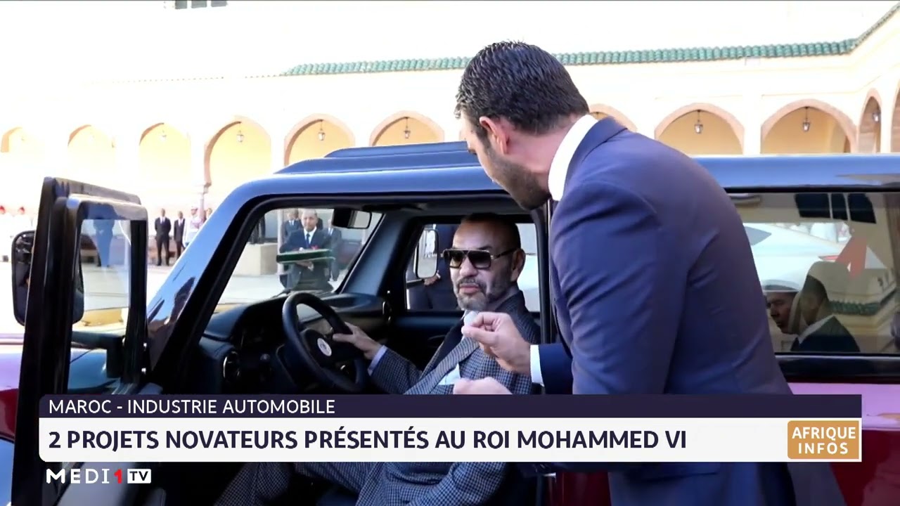 Deux projets novateurs présentés au Roi Mohammed VI
