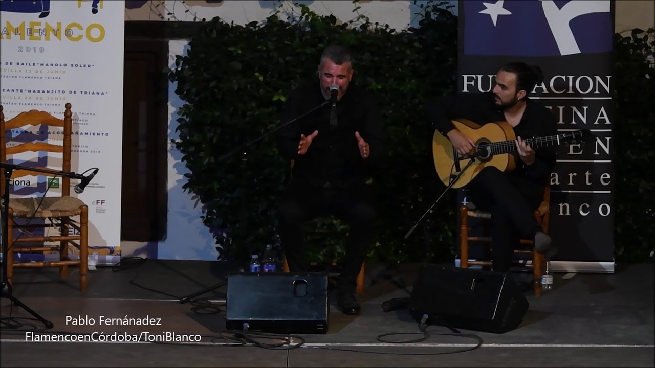 Pablo Fernandez, Concurso Talento Flamenco de Guitarra de Acompañamiento, Fundación Cristina Heeren