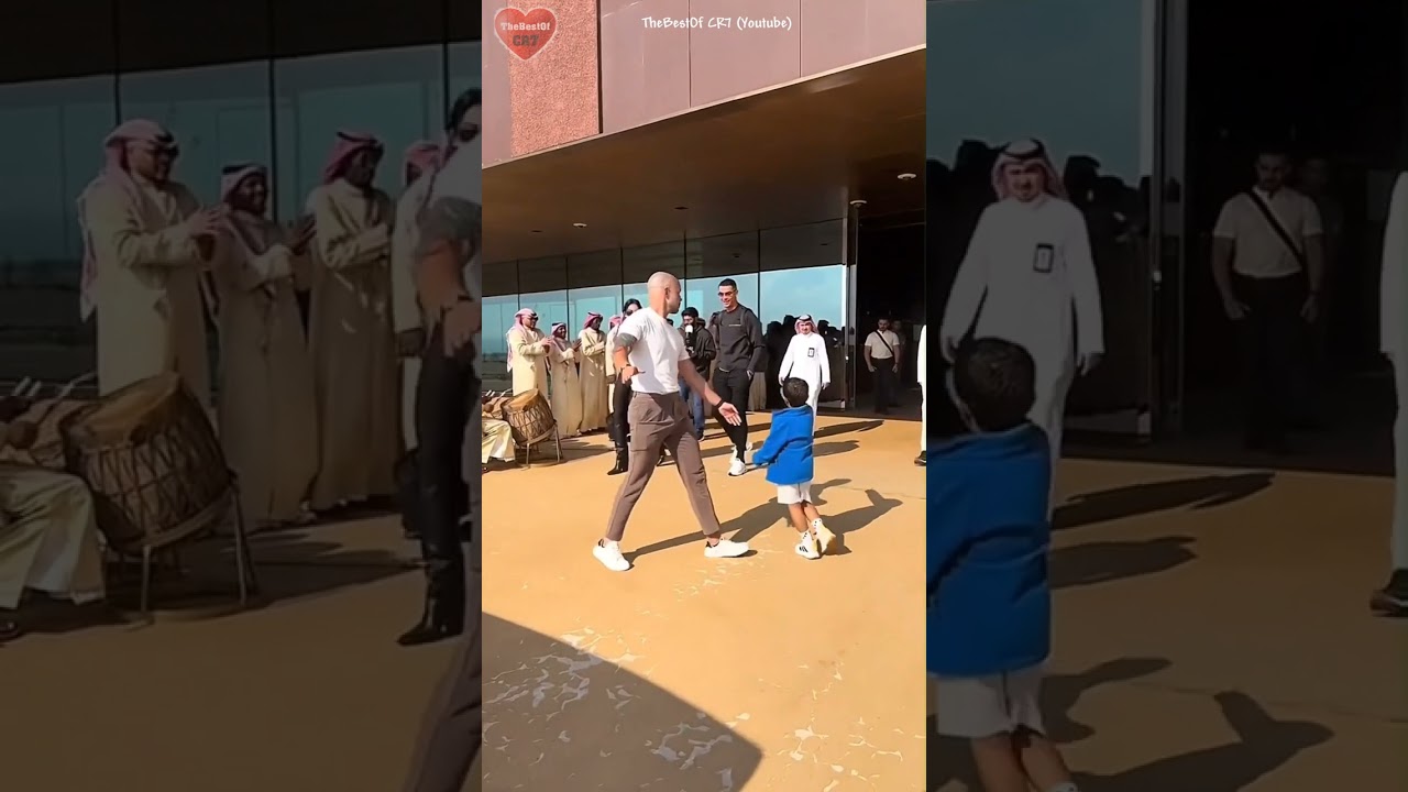 Криштиану Роналду и Джорджина Родригес в городе Аль-Ула, Саудовская Аравия 😍✈ #cr7 #georginagio