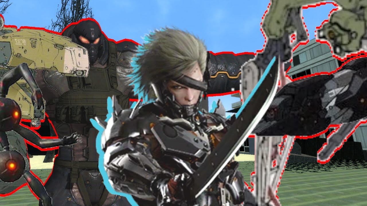 Metal Gear Rising in Garry's Mod (MGR:R Nextbots #1)