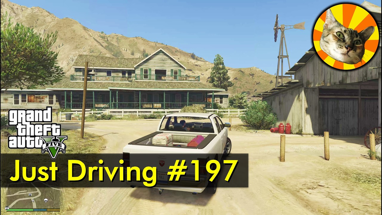 Rockford Plaza to O'Neils Ranch | Just Driving #197 | GTA V