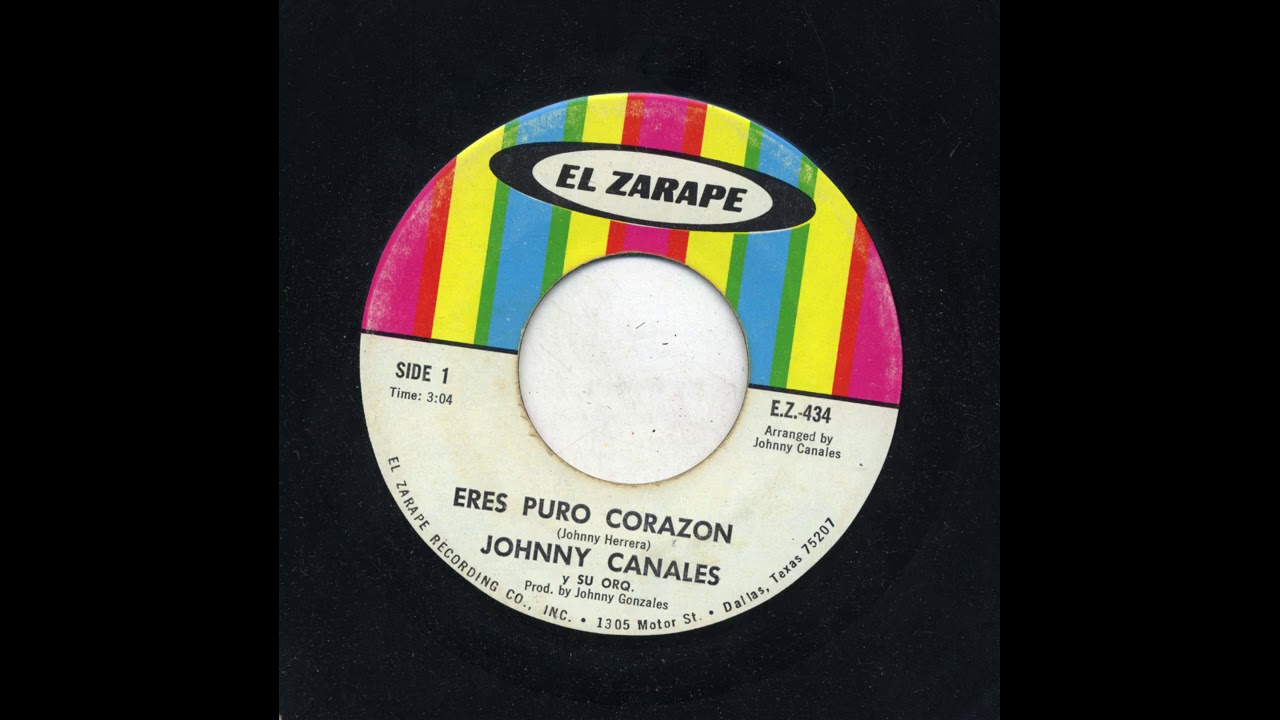 Johnny Canales - Eres Puro Coraz&oacute;n - El Zarape ez-434-a