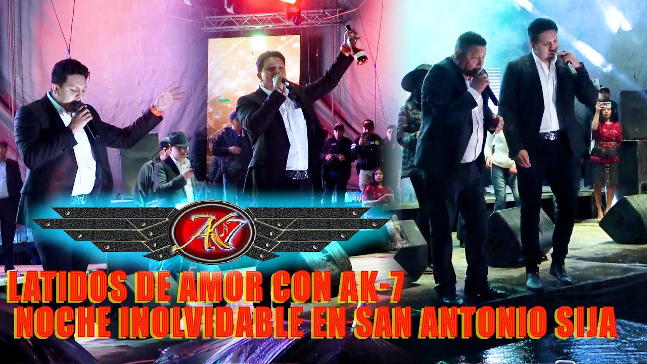 Latidos de Amor con AK-7! 🎶 Noche Inolvidable en San Antonio Sija