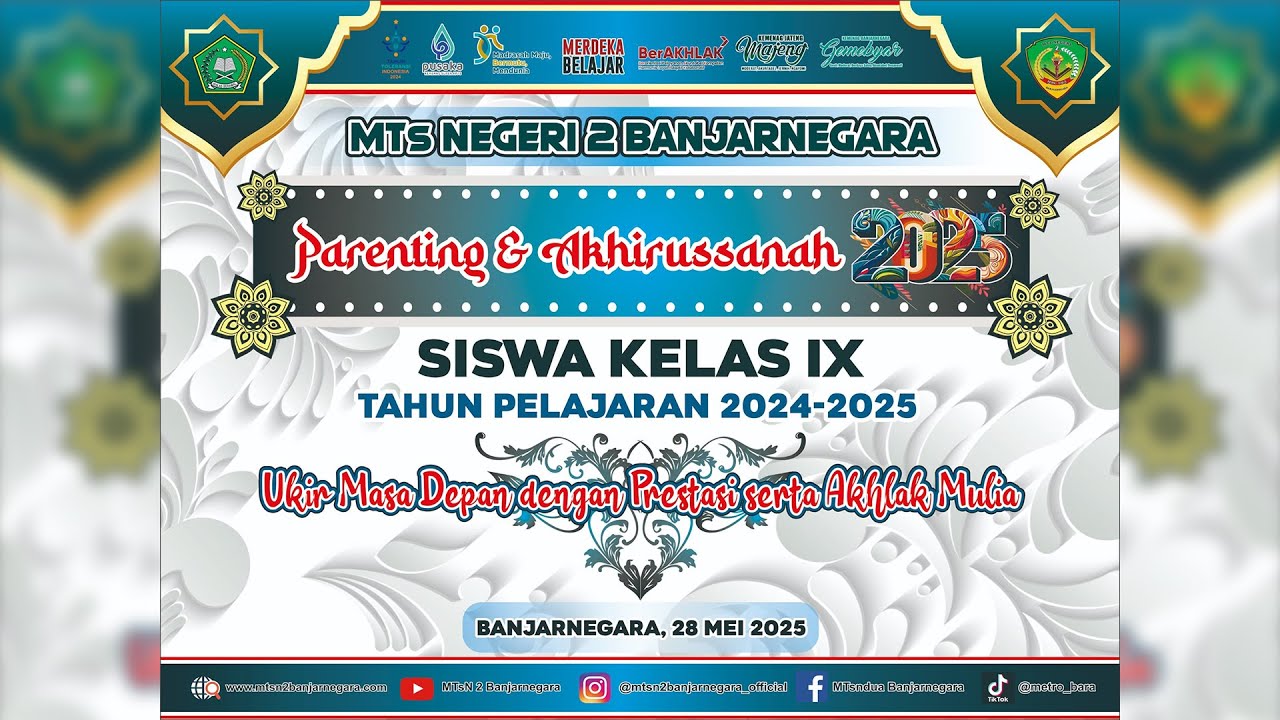 PARENTING DAN AKHIRUSANNAH SISWA KELAS IX MTs NEGERI 2 BANJARNEGARA TAHUN PELAJARAN 2024 - 2025