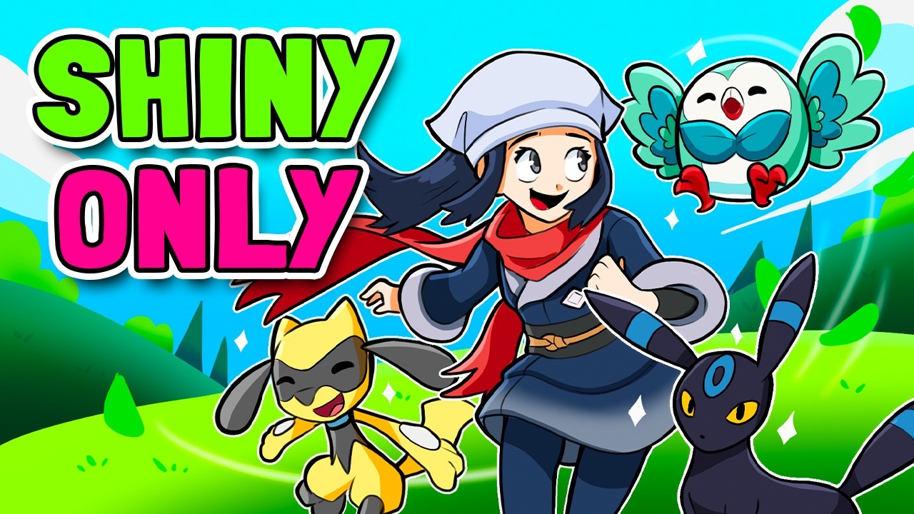 I Beat Legends Arceus using only SHINY Pokemon! ✨