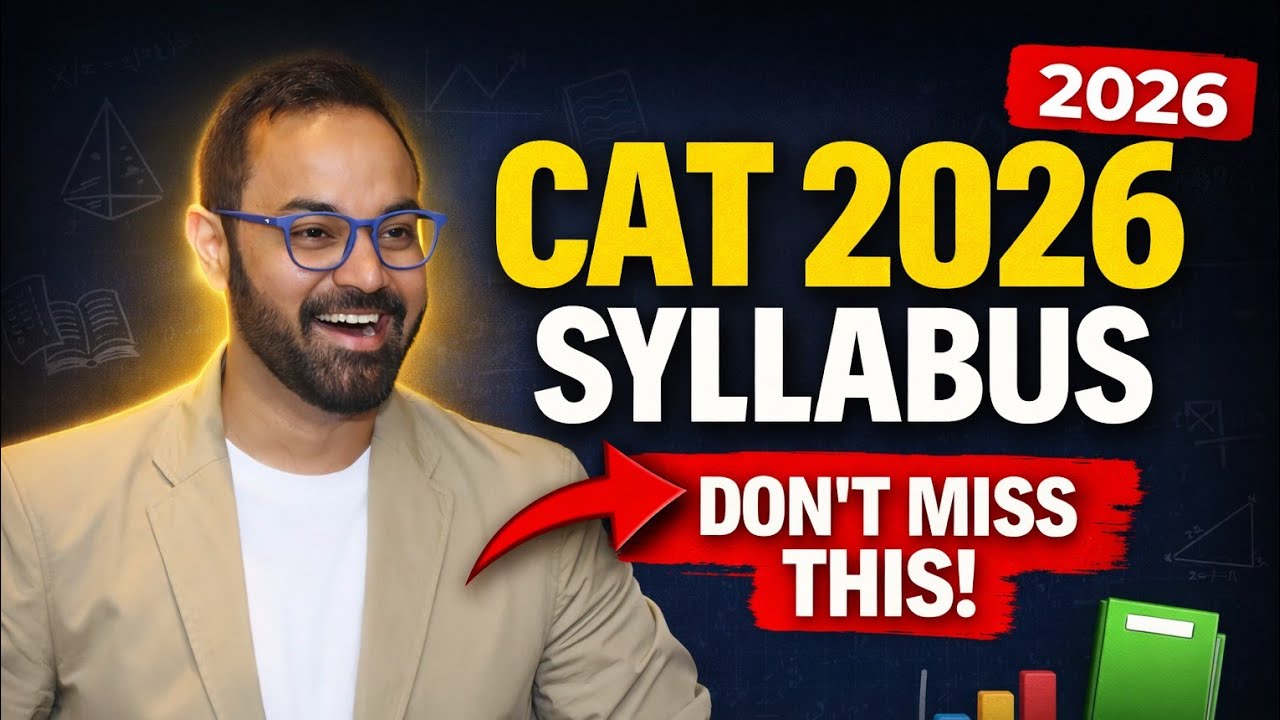 CAT Exam Syllabus | Who is the Paper Setter of CAT 2026 | Important Topics for VARC & DILR 