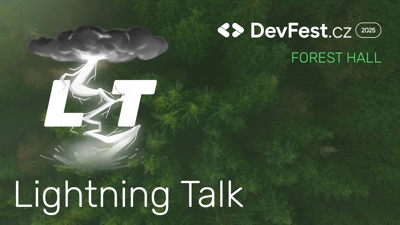 Молниеносный разговор | Элишка Чейпова | DevFest.cz 2025