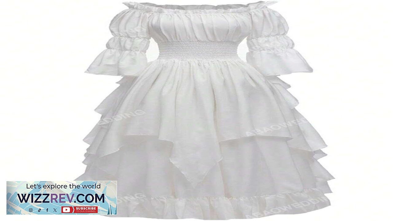 Off Shoulder Flare Sleeve Ruffle Hem Dress SHEIN USA