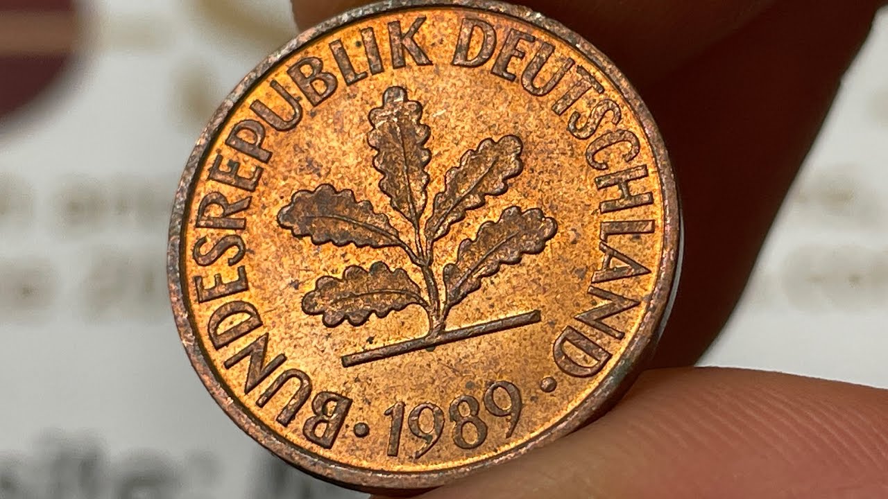 1989 Germany 2 Pfennig Coin • Values, Information, Mintage, History, and More