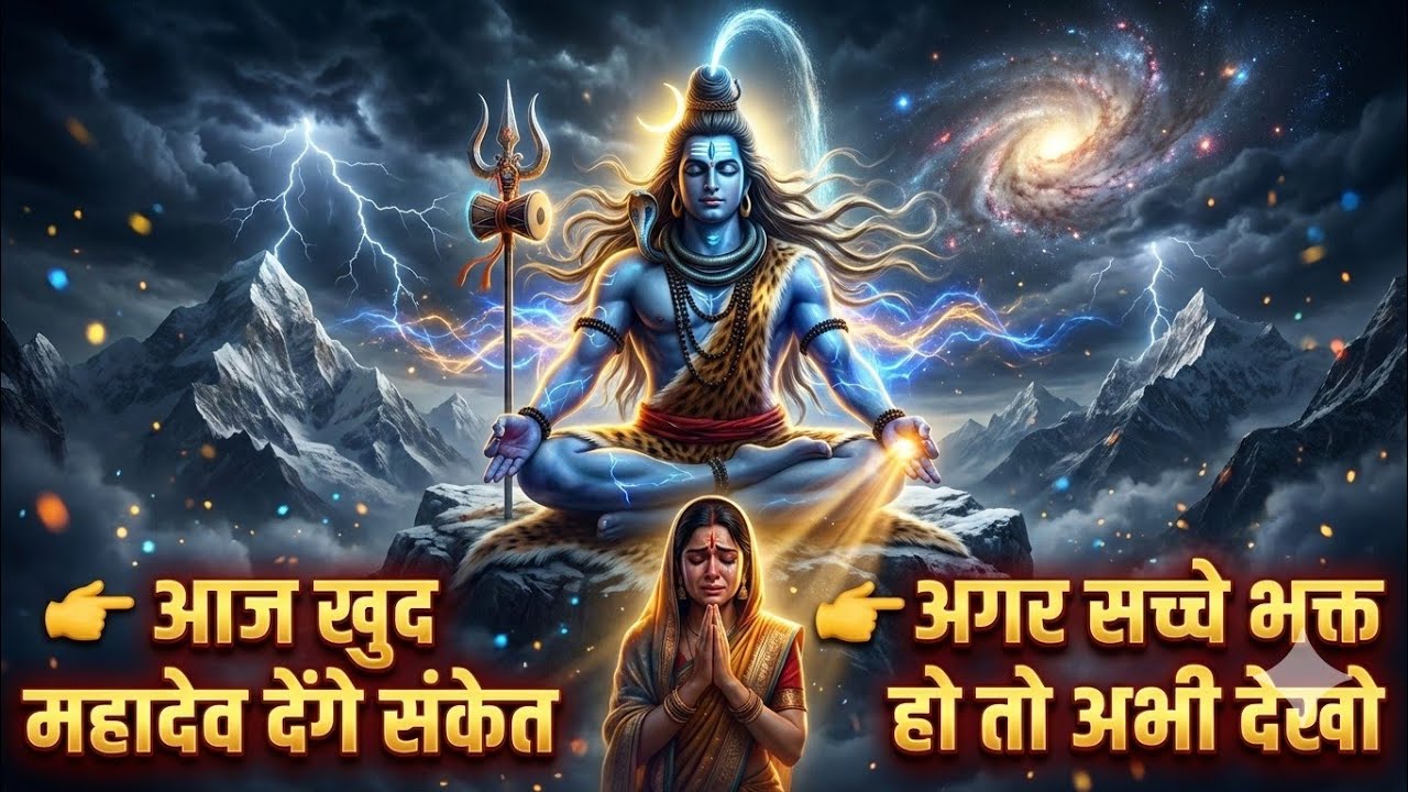 🔥 आज खुद महादेव देंगे संकेत 😳 | जो सच्चा भक्त है वही ये वीडियो अंत तक देखे | Mahadev Blessing