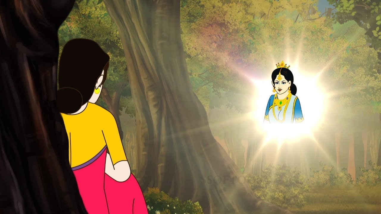 भाग्य देवी की कृपा | hindi kahani | cartoon kahani| moralstory