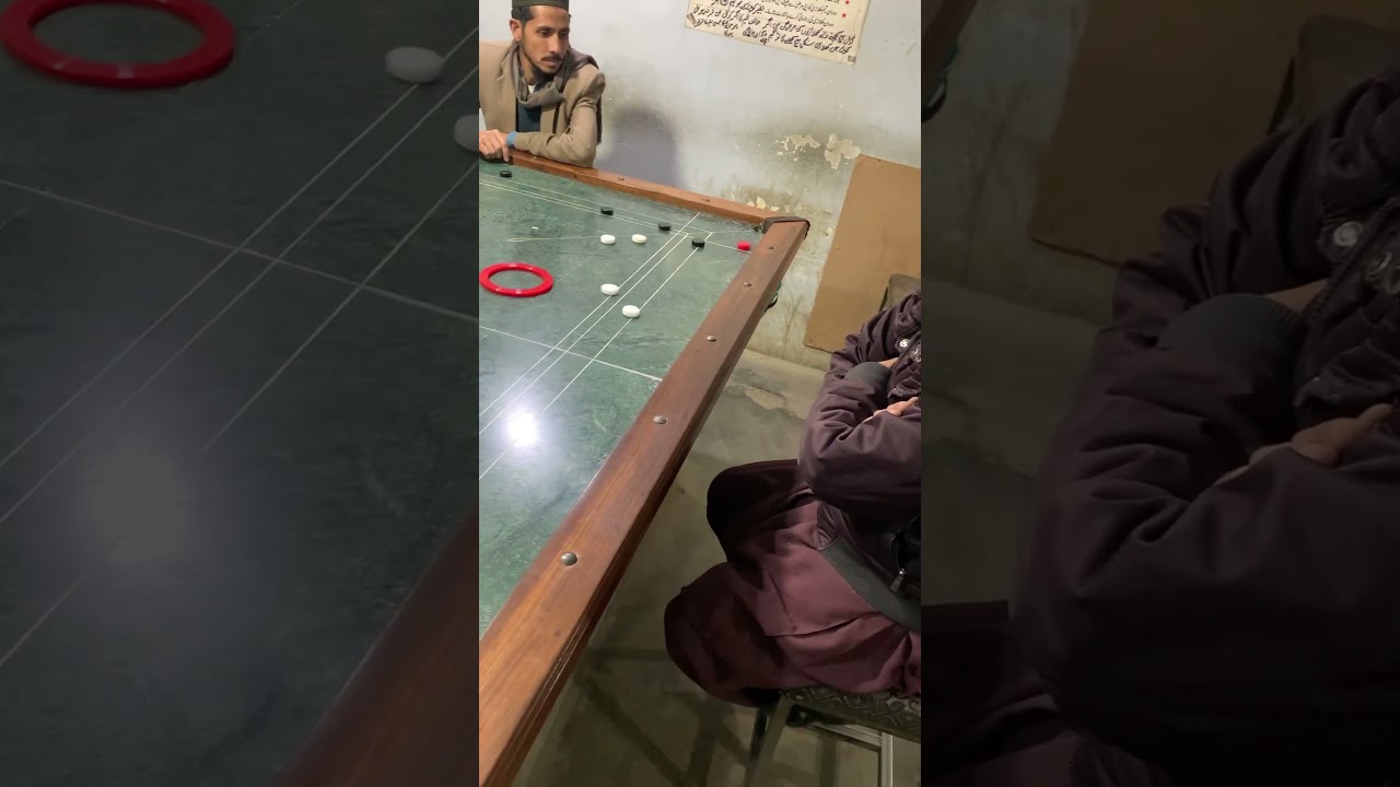 Unbelievable Cut Shot! Queen Pot with Genius Move 🔥#carrom #shortvideo #shorts.