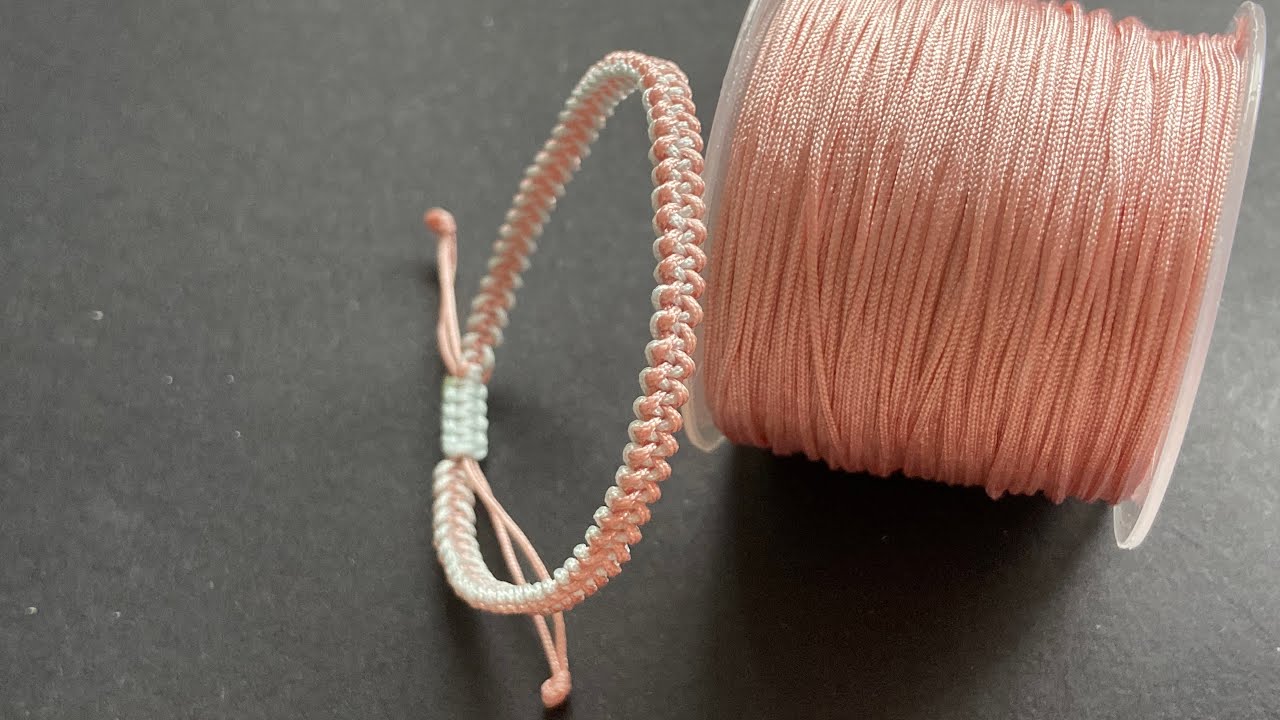 Flat knot | Spring limited edition gentle bracelet tying tutorial