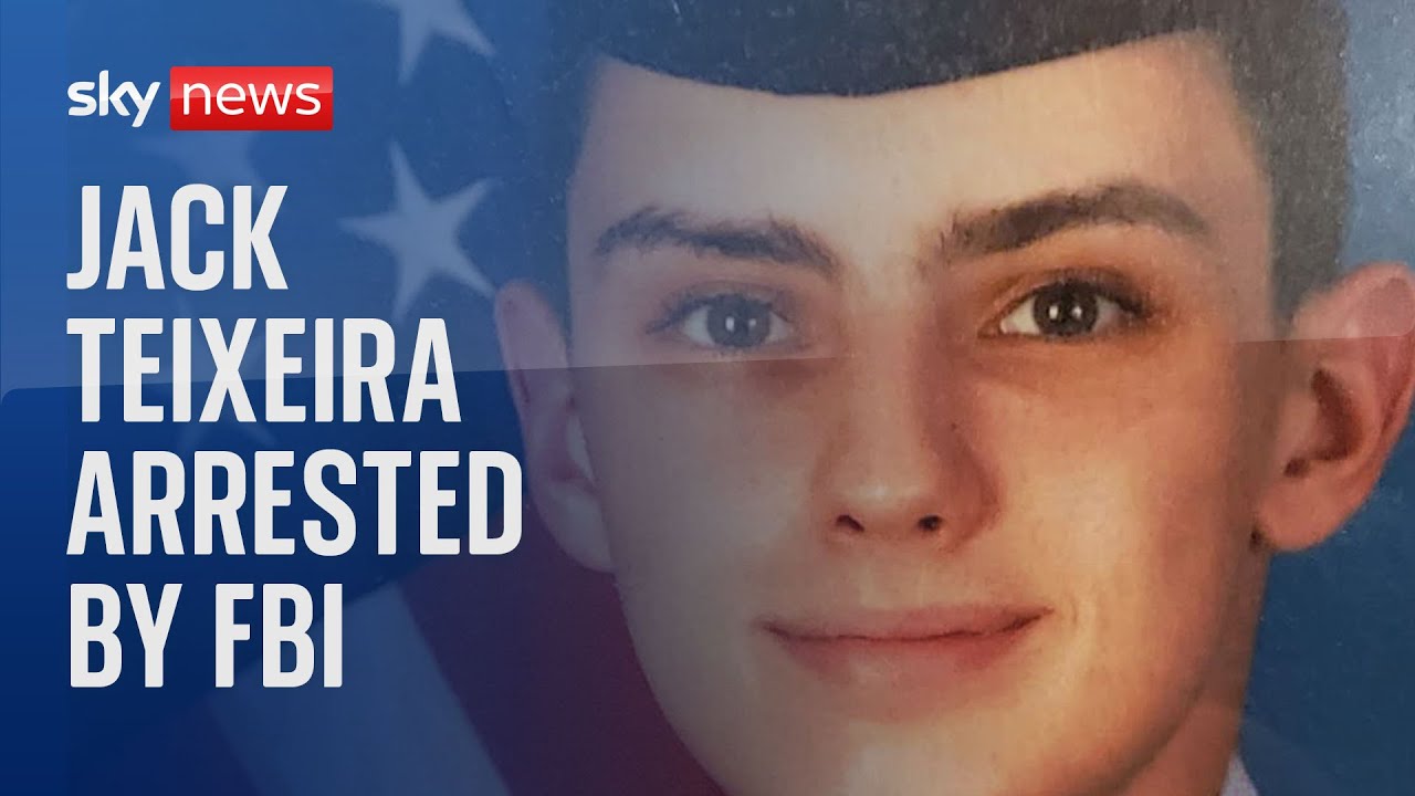 Jack Teixeira arrested over leaked US military documents