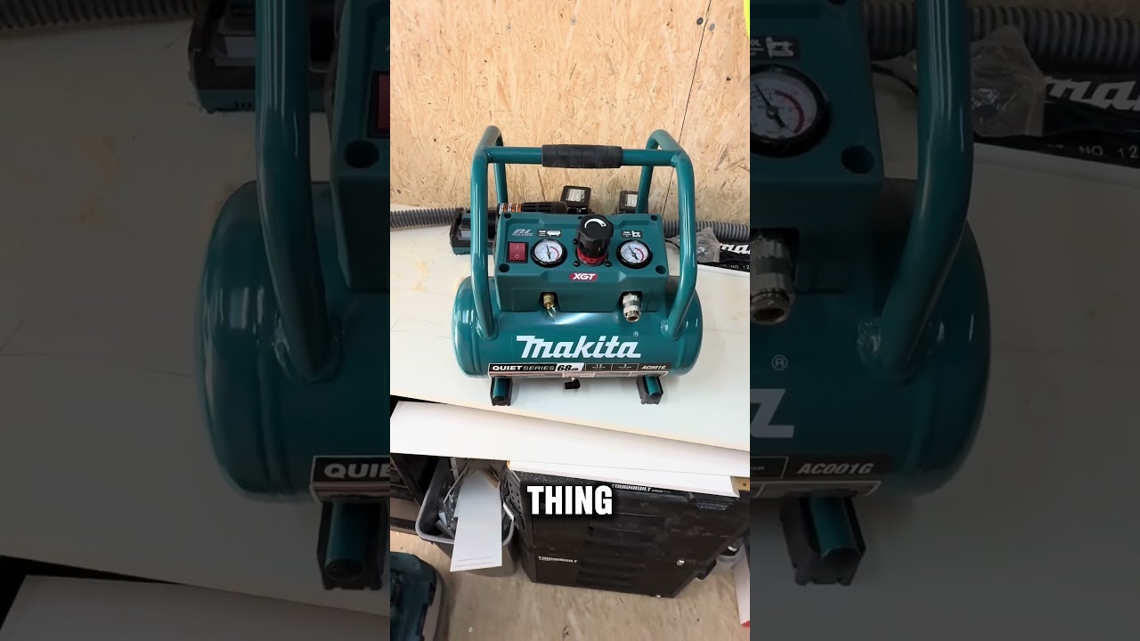 One week review with the Makita 40v compressor