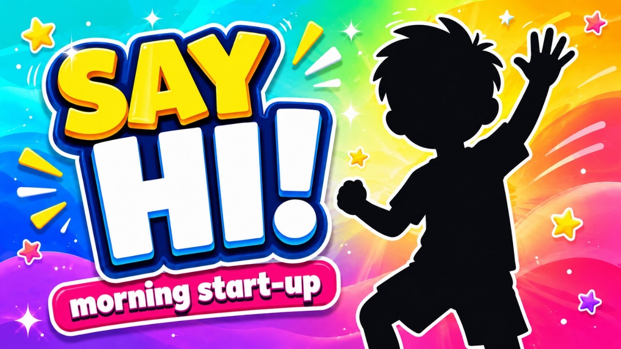 2-Minute Fun Morning Warm Up | Immersive Interactive Warm Up 🔥 SAY HI! 👋